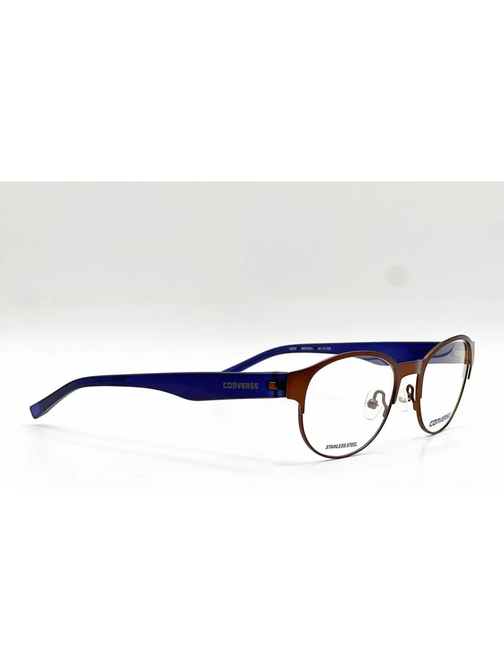 Converse Q030 Brown Authentic Eyeglasses 49-17-135